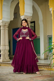 Premium Designer Readymade Gown-Dupatta Collections.