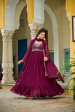 Premium Designer Readymade Gown-Dupatta Collections.
