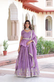 Premium Designer Sequins Embroidered Readymade Lehenga choli Set
