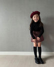 Premium Soft Knit Girls Set For Elegant Warmth And Comfort